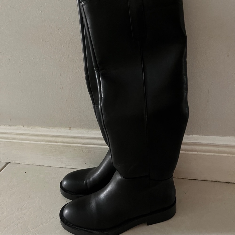 Zara Tall Black Boots